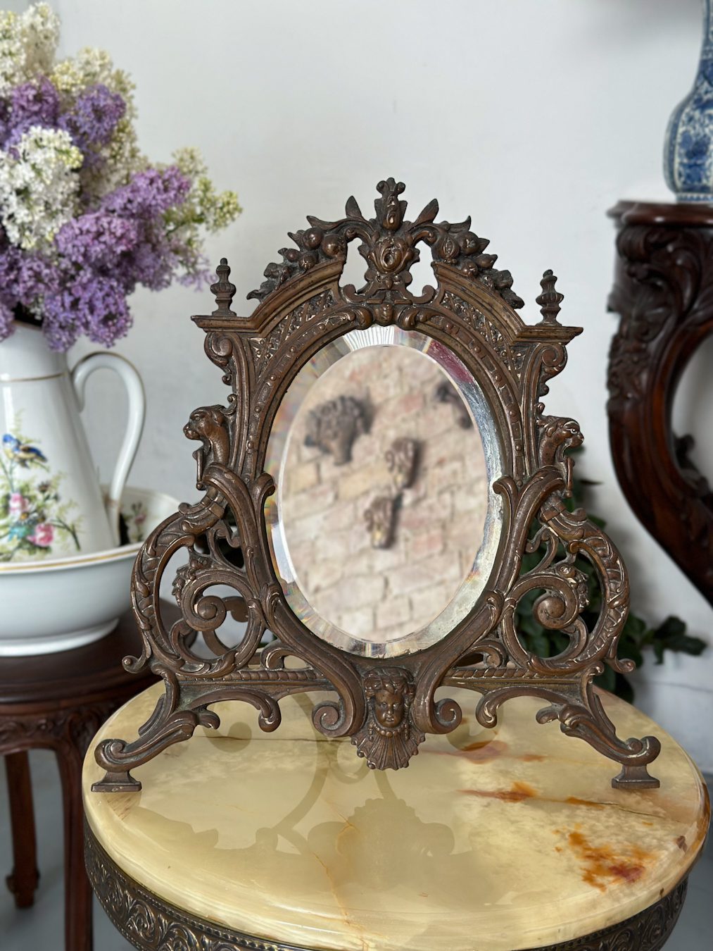 IMG_1061 table mirror rococò bronze 4791