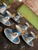 Фарфоровый Кофейный Сервиз на 6 Персон с Портретами Наполеона и Жозефины — Историзм, Австрия/Германия, ок. 1890–1910 (6691) — изображение 6