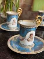 Фарфоровый Кофейный Сервиз на 6 Персон с Портретами Наполеона и Жозефины — Историзм, Австрия/Германия, ок. 1890–1910 (6691) — изображение 11