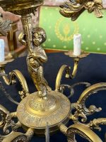 griestu lampa ar eņģeļa figūru, spuldzēm, vidēji liela izmēra (7038) - Image 9