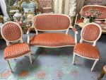 Louis XVI stil sofasæt – sofa og 2 stole (3758)