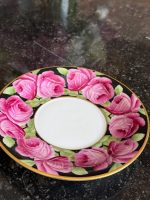 Grezna Porcelāna Krūzīte ar Apakštasīti un Rožu Motīviem — Bīdermeijera stilā, (Elegant Teltau Porcelain Cup with Saucer — Biedermeier Style) (6694) - Image 11