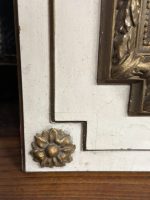 Koka Rāmis ar Stiklu, Neliela Izmēra, Baltā un Zelta Krāsā (4979) - Image 4