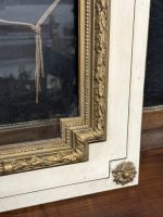 Koka Rāmis ar Stiklu, Neliela Izmēra, Baltā un Zelta Krāsā (4979) - Image 8