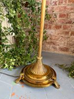Grezna Metāla Stāvlampa ar Sešiem Svečturiem — Historisma stilā, (heavy bronze floor lamp candelabra - Historism Style) (3871) - Image 20