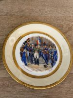 NAPOLEON BONAPARTE Ekskluzīvs antīks Limoges karaliskā Ampīra stila deserta/salātu šķīvju komplekts (6 gab.), Th. Lazeyras – ap 1900. gadu (6134) - Image 9