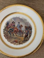NAPOLEON BONAPARTE Ekskluzīvs antīks Limoges karaliskā Ampīra stila deserta/salātu šķīvju komplekts (6 gab.), Th. Lazeyras – ap 1900. gadu (6134) - Image 5