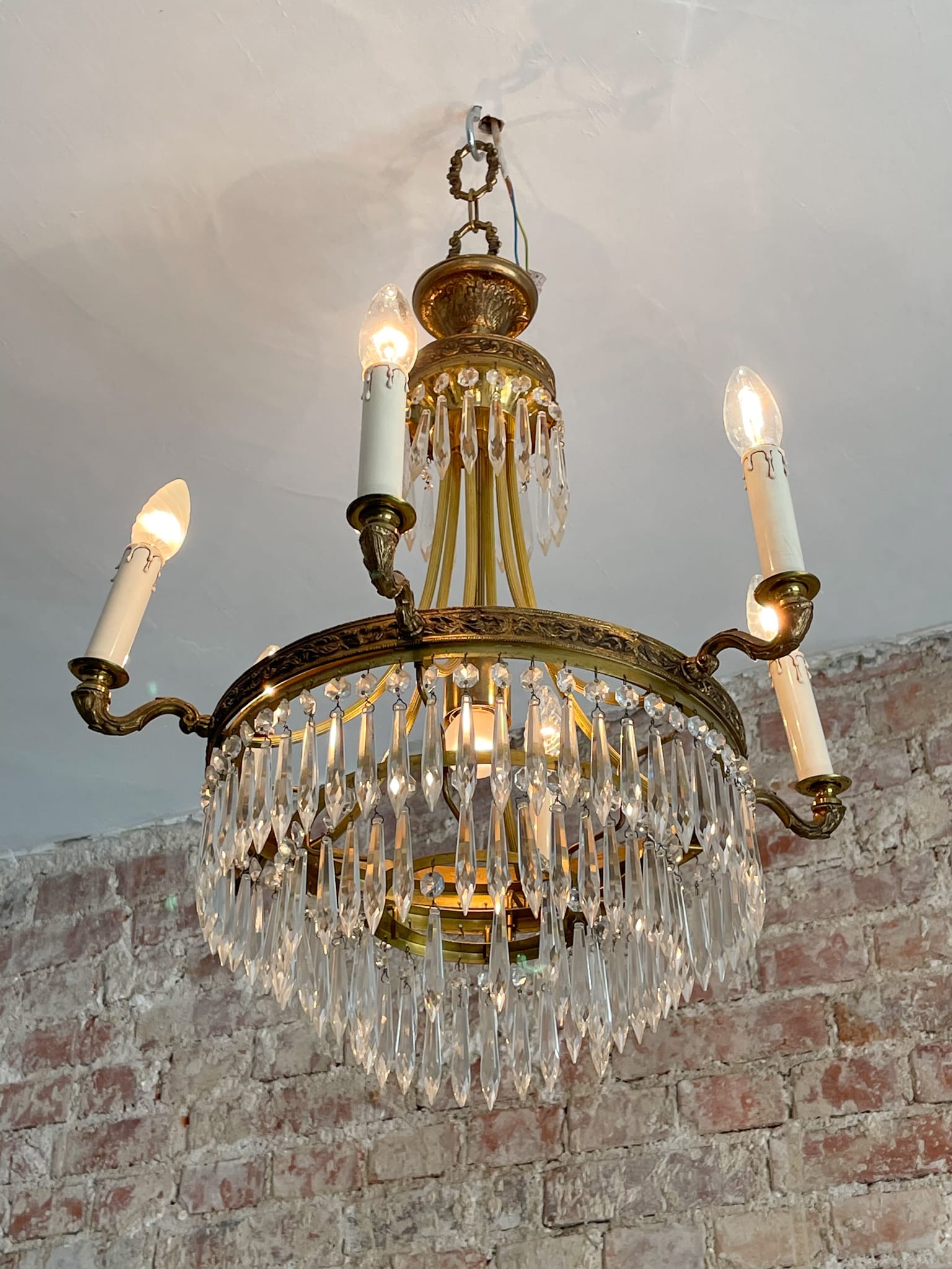 Lampa ar kristāliem (2263) - Image 1