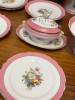 Porcelāna deserta un servējamais trauku komplekts — historisma (neorokoko) stilā, (Porcelain Dessert and Serving Tablewa – Image 7