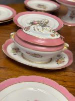 Porcelāna deserta un servējamais trauku komplekts — historisma (neorokoko) stilā, (Porcelain Dessert and Serving Tablewa – Image 9