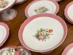 Porcelāna deserta un servējamais trauku komplekts — historisma (neorokoko) stilā, (Porcelain Dessert and Serving Tablewa – Image 15