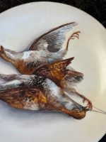 Porcelāna , sienas šķīvji ar medījumiem, vidēja izmēra, pieejami 2gab (6332) - Image 9
