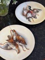 Porcelāna , sienas šķīvji ar medījumiem, vidēja izmēra, pieejami 2gab (6332) - Image 2