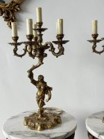 Galda lampas ar Sievietes Figūru, 6 Spuldzes, Smagas Pēc Svara, Pieejamas 2gab (5139) - Image 4