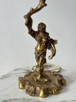 Galda lampas ar Sievietes Figūru, 6 Spuldzes, Smagas Pēc Svara, Pieejamas 2gab (5139) - Image 5