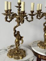 Galda lampas ar Sievietes Figūru, 6 Spuldzes, Smagas Pēc Svara, Pieejamas 2gab (5139) - Image 3