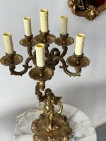 Galda lampas ar Sievietes Figūru, 6 Spuldzes, Smagas Pēc Svara, Pieejamas 2gab (5139) - Image 11