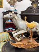 Antique wooden rocking horse, large size (3794) - Image 3