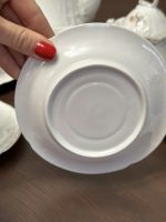 Antīka porcelāna tējas un kafijas servīze 10 personām ar tulpju dekoru (Antiquarian Porcelain Tea & Coffee Service for 10 Persons) (4450) - Image 15