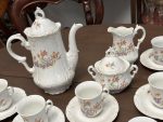 Antīka porcelāna tējas un kafijas servīze 10 personām ar tulpju dekoru (Antiquarian Porcelain Tea & Coffee Service for 10 Persons) (4450) - Image 6
