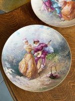 Liela Izmēra Porcelāna Šķīvji Pasteļtoņos, Pieejami 2 gab (5485) - Image 3