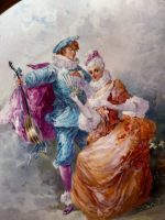 Liela Izmēra Porcelāna Šķīvji Pasteļtoņos, Pieejami 2 gab (5485) - Image 9