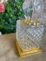 Liela Kristāla Lampa ar Zelta Krāsas Detaļām (3227) - Image 7