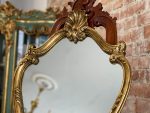 Gold-colored mirror, medium size (3052) - Image 3
