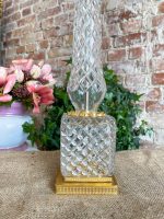 Liela Kristāla Lampa ar Zelta Krāsas Detaļām (3227) - Image 5