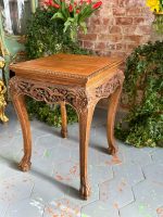 Wooden table with fine carvings, medium size (3899) - Image 23