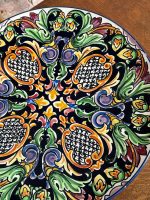 Liela Izmēra Šķīvis Košās Krāsās, Spānija (5477) - Image 6