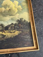printa glezna ar dabas ainavu, vidēja izmēra, viegla pēc svara (6682) - Image 3
