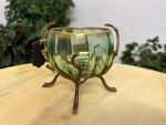 Small Glass Vessel with Metal Stand (4430) - Image 6