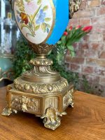 Porcelāna lampa ar bronzu, vidēja izmēra (3879) - Image 18
