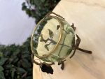 Small Glass Vessel with Metal Stand (4430) - Image 9