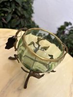 Small Glass Vessel with Metal Stand (4430) - Image 8