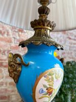 Porcelāna lampa ar bronzu, vidēja izmēra (3879) - Image 12