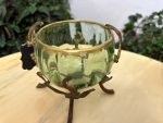 Small Glass Vessel with Metal Stand (4430) - Image 4
