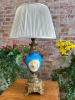 Porcelāna lampa ar bronzu, vidēja izmēra (3879) - Image 2