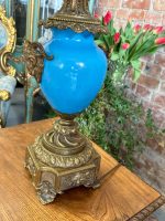 Porcelāna lampa ar bronzu, vidēja izmēra (3879) - Image 9