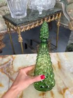 Zaļa stikla pudele, neliela izmēra (5840) - Image 2