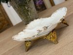 Ekskluzīvs antīks Sèvres stila porcelāna un apzeltītas bronzas trauks "Galantā aina" — Francija, ap 1900. gadu (Belle Époque periods)(6146) - Image 7