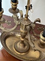 Galda Lampa ar Metāla Kupolu, 4 Spuldzes (4976) - Image 10