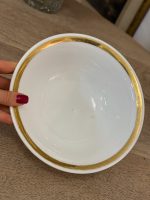 Antique "Vieux Paris" porcelain bowl with gold monogram (6200) - Image 9