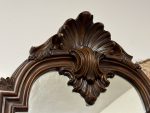 Wall mirror in dark brown tone — Baroque style (3989) - Image 7