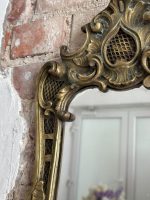 Liela Izmēra Smags sienas spoguļsvečturis - neorokoko stilā (Heavy Mirrored Wall Sconce) (4768) - Image 14