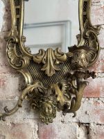 Liela Izmēra Smags sienas spoguļsvečturis - neorokoko stilā (Heavy Mirrored Wall Sconce) (4768) - Image 11