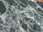 Antīks ozolkoka kafijas galdiņš ar zaļu marmora virsmu — Luija XV stilā (antique oval marble coffee table) (6418) - Image 15