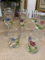 Glāžu komplekts ar ziedu un tauriņu motīviem (6202) - Image 5