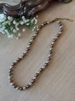 vidēja garuma pērļu kaklarota (6823)
